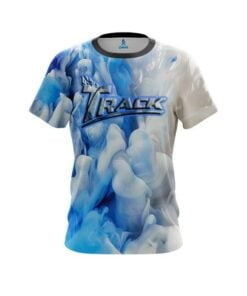 Track Blue Clouds CoolWick Bowling Jersey