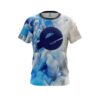 Ebonite Blue Clouds CoolWick Bowling Jersey