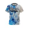 Radical Blue Clouds CoolWick Bowling Jersey