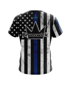 Alternative view of Brunswick Blue Line CoolWick Bowling Jersey