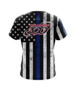 Alternative view of Columbia 300 Blue Line CoolWick Bowling Jersey