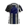 Ebonite Blue Line CoolWick Bowling Jersey