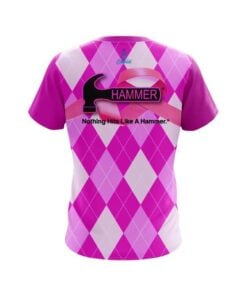 Alternative view of Hammer Breast Cancer Awareness CoolWick Bowling Jersey
