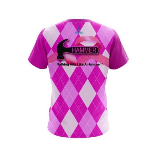 Hammer Breast Cancer Awareness CoolWick Bowling Jersey - Image 2