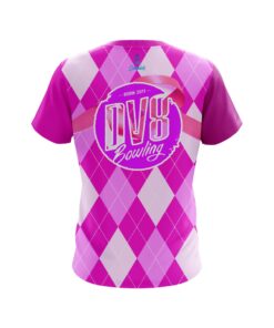Alternative view of DV8 Breast Cancer Awareness CoolWick Bowling Jersey