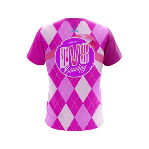 DV8 Breast Cancer Awareness CoolWick Bowling Jersey - Image 2