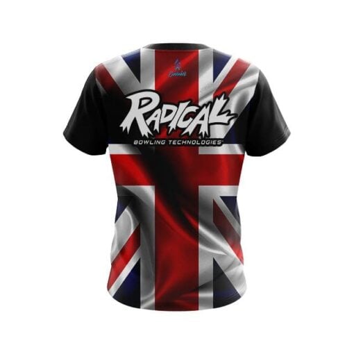 Radical British Flag CoolWick Bowling Jersey - Image 2
