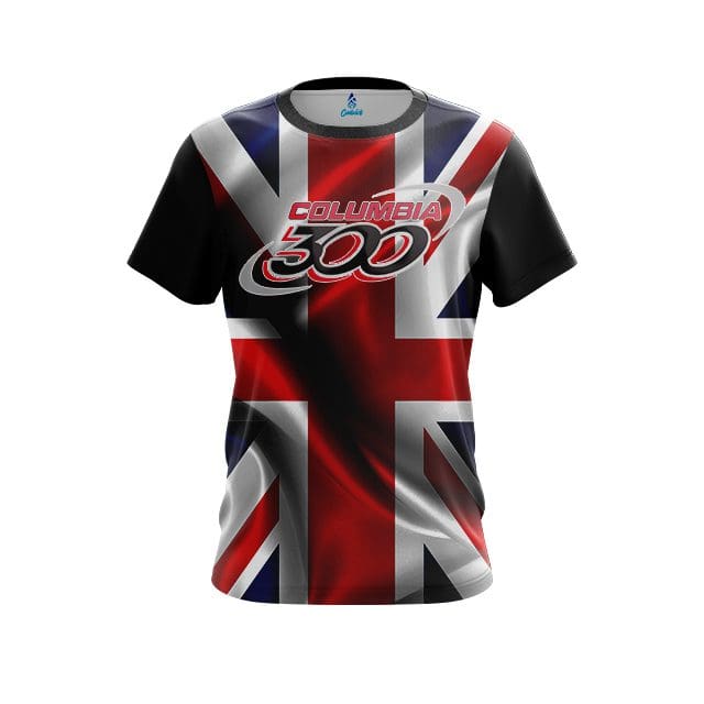 Columbia 300 British Flag CoolWick Bowling Jersey