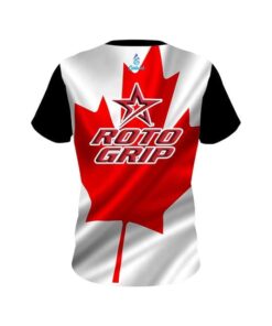 Alternative view of Roto Grip Canadian Flag CoolWick Bowling Jersey