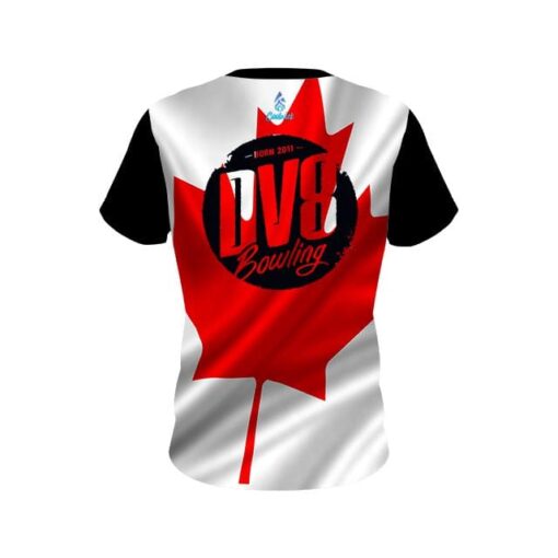 DV8 Canadian Flag CoolWick Bowling Jersey - Image 2