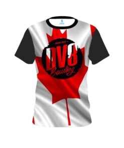 DV8 Canadian Flag CoolWick Bowling Jersey