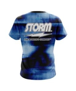 Alternative view of Storm Canvas Blue CoolWick Bowling Jersey