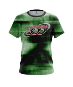 Columbia 300 Canvas Green CoolWick Bowling Jersey