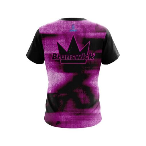 Brunswick Canvas Pink CoolWick Bowling Jersey - Image 2
