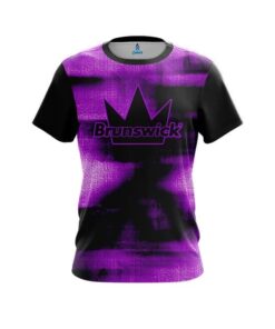 Brunswick Canvas Purple CoolWick Bowling Jersey