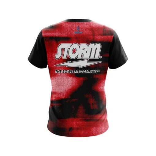 Storm Canvas Red CoolWick Bowling Jersey - Image 2