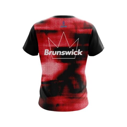 Brunswick Canvas Red CoolWick Bowling Jersey - Image 2