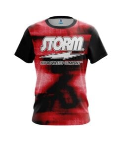 Storm Canvas Red CoolWick Bowling Jersey