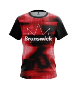 Brunswick Canvas Red CoolWick Bowling Jersey