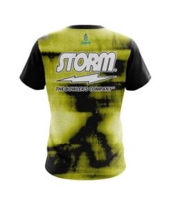Alternative view of Storm Canvas Yellow CoolWick Bowling Jersey