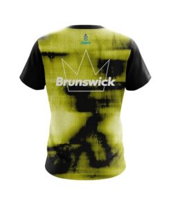 Alternative view of Brunswick Canvas Yellow CoolWick Bowling Jersey