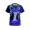 Columbia 300 Electrical Tornado Blue CoolWick Bowling Jersey