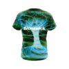 Brunswick Electrical Tornado Green CoolWick Bowling Jersey - Image 2