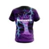 Brunswick Electrical Tornado Purple CoolWick Bowling Jersey - Image 2