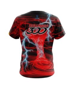 Alternative view of Columbia 300 Electrical Tornado Red CoolWick Bowling Jersey