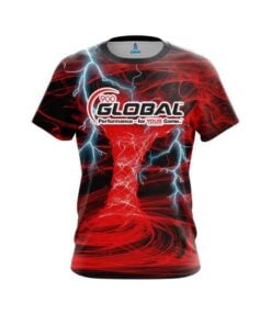 900 Global Electrical Tornado Red CoolWick Bowling Jersey