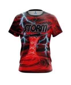 Storm Electrical Tornado Red CoolWick Bowling Jersey