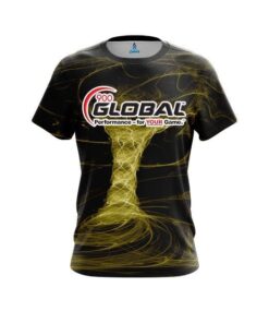 900 Global Electrical Tornado Yellow CoolWick Bowling Jersey