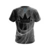 Brunswick Energy Swirls Black CoolWick Bowling Jersey - Image 2