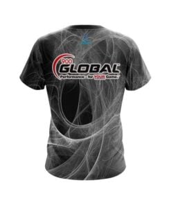 Alternative view of 900 Global Energy Swirls Black CoolWick Bowling Jersey
