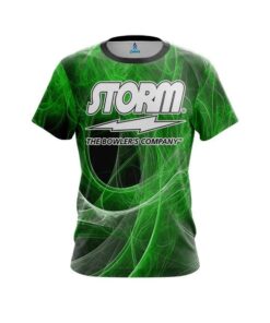 Storm Energy Swirls Green CoolWick Bowling Jersey