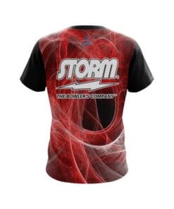 Alternative view of Storm Energy Swirls Red CoolWick Bowling Jersey