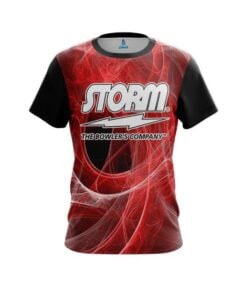 Storm Energy Swirls Red CoolWick Bowling Jersey