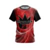 Brunswick Energy Swirls Red CoolWick Bowling Jersey