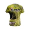 900 Global Energy Swirls Yellow CoolWick Bowling Jersey - Image 2