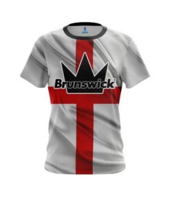 Brunswick English Flag CoolWick Bowling Jersey