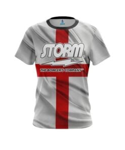 Storm English Flag CoolWick Bowling Jersey