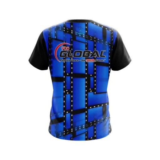 900 Global Movie Reel CoolWick Bowling Jersey - Image 2