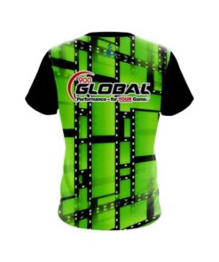 Alternative view of 900 Global Movie Reel Green CoolWick Bowling Jersey
