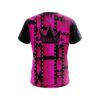 Brunswick Movie Reel Pink CoolWick Bowling Jersey - Image 2