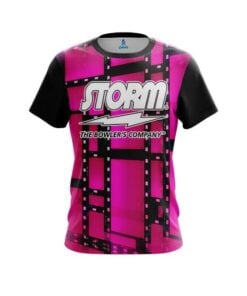 Storm Movie Reel Pink CoolWick Bowling Jersey
