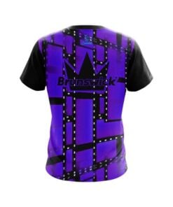 Alternative view of Brunswick Movie Reel Purple CoolWick Bowling Jersey