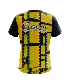 Alternative view of 900 Global Movie Reel Yellow Bowling Jersey