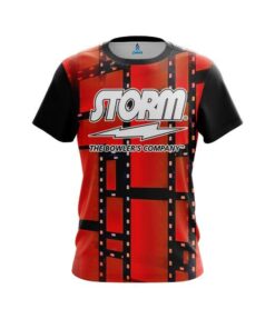 Storm Movie Reel Orange CoolWick Bowling Jersey