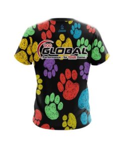 Alternative view of 900 Global Puppy Paws CoolWick Bowling Jersey