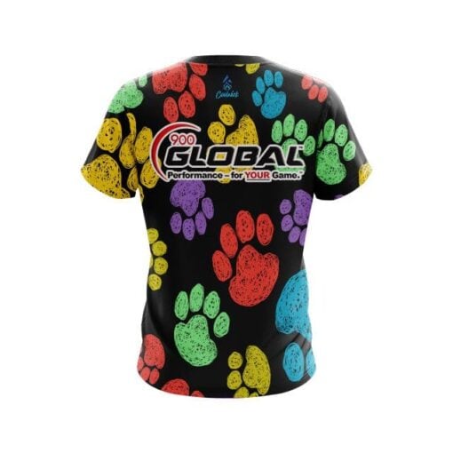 900 Global Puppy Paws CoolWick Bowling Jersey - Image 2